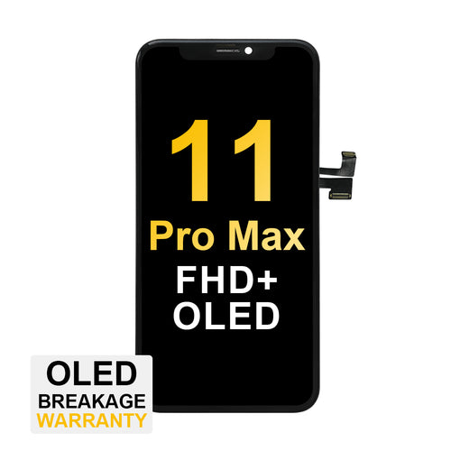 (MP+) FHD+ Hard OLED Assembly for iPhone 11 Pro Max - Black (Top Quality)