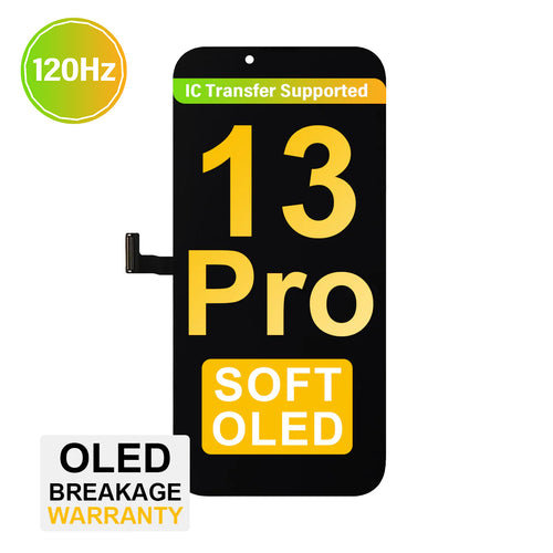 (MP+) Soft OLED Assembly for iPhone 13 Pro - Black (120 Hz)