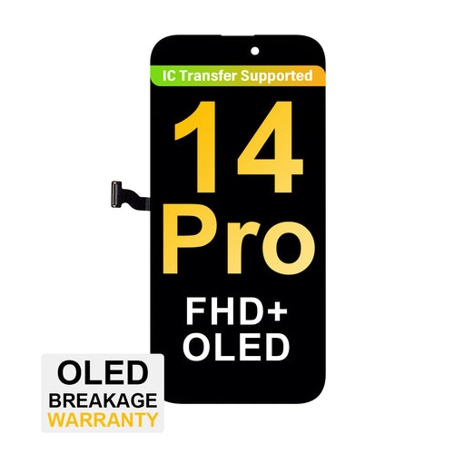 (MP+) FHD+ Duro Screen Assembly for iPhone 14 Pro - Black (Top Quality)
