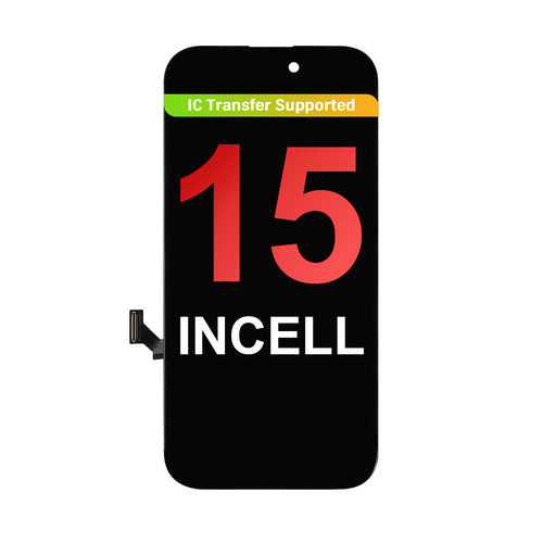 (ACE) InCell LCD Assembly for iPhone 15 - Black