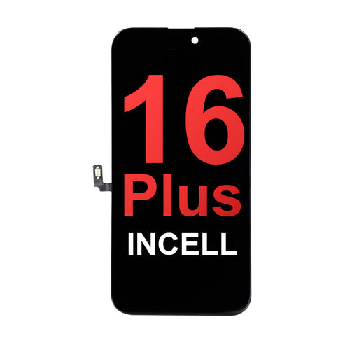 (ACE) InCell LCD Assembly for iPhone 16 Plus - Black