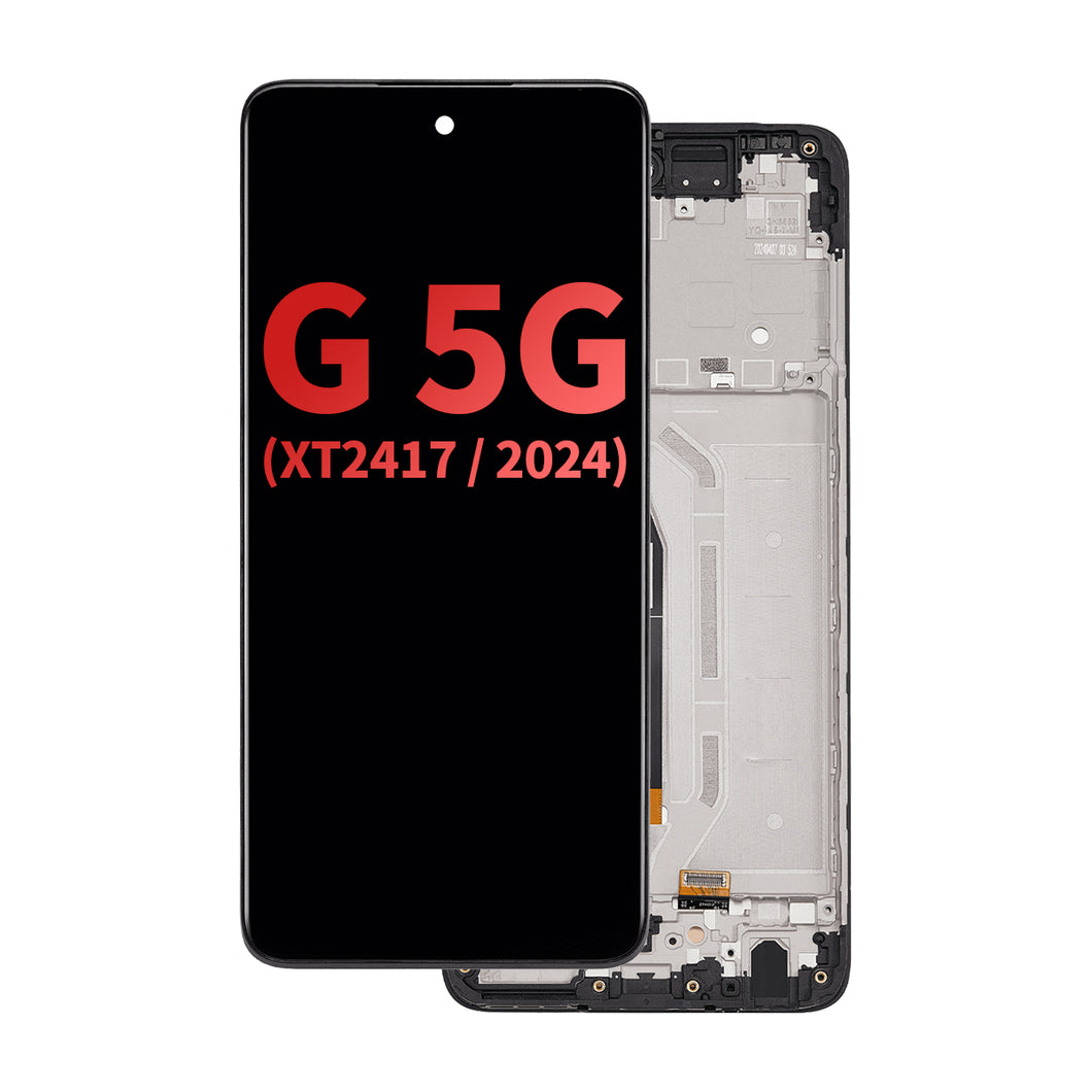 FOG LCD Assembly with Frame for Moto G 5G (XT2417 / 2024)