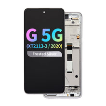 Load image into Gallery viewer, Refurbished LCD Assembly with Frame for Moto G 5G (XT2113-3 / 2020) - Volcanic Gray