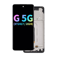 Load image into Gallery viewer, Refurbished LCD Assembly with Frame for Moto G 5G (XT2417 / 2024)
