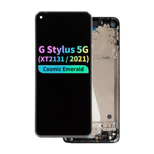 Load image into Gallery viewer, FOG LCD Assembly with Frame for Moto G Stylus 5G (XT2131 / 2021) - Cosmic Emerald