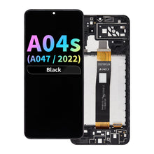 Load image into Gallery viewer, Refurbished LCD Assembly with Frame for Samsung Galaxy A04s (A047 / 2022) - Black
