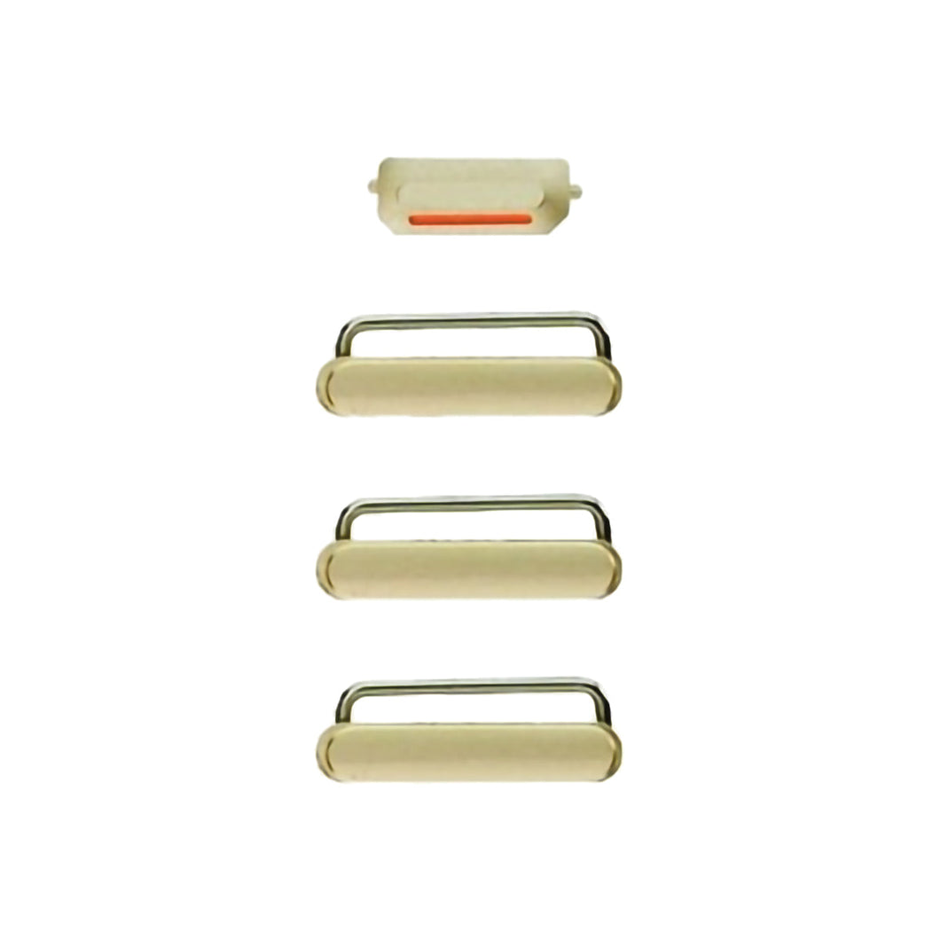 Hard Buttons (Power + Volume + Switch) for iPhone 6 / 6 Plus - Gold