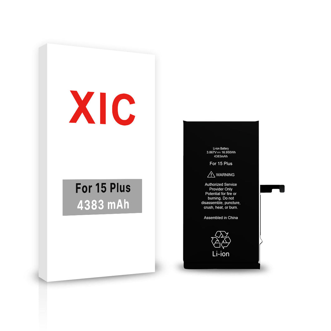 (XIC) Replacement Battery for iPhone 15 Plus