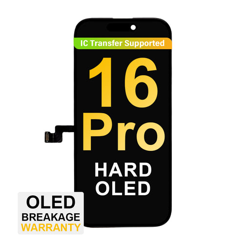 (MP+) FHD+ Duro Screen Assembly for iPhone 16 Pro - Black (Top Quality)
