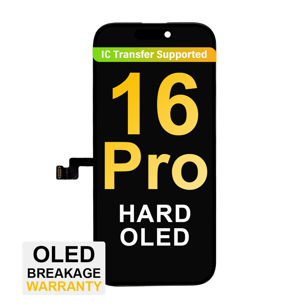 (MP+) FHD+ Duro Screen Assembly for iPhone 16 Pro - Black (Top Quality)