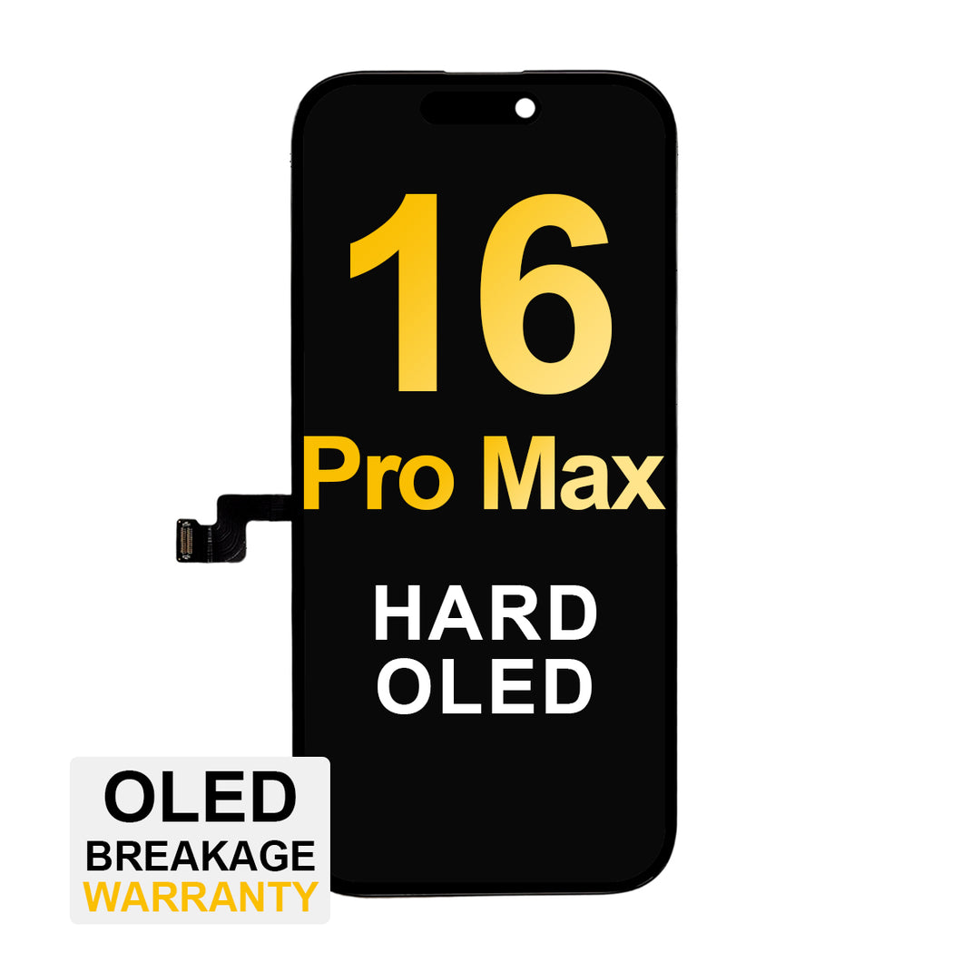 (MP+) FHD+ Duro Screen Assembly for iPhone 16 Pro Max - Black (Top Quality)