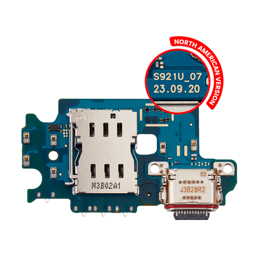Premium Charging Port Board with Sim Card Reader for Samsung Galaxy S24 (US Version)
