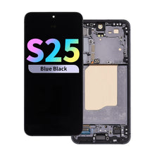 Load image into Gallery viewer, (Refurbished) OLED Assembly with Frame for Samsung Galaxy S25 - Blue Black