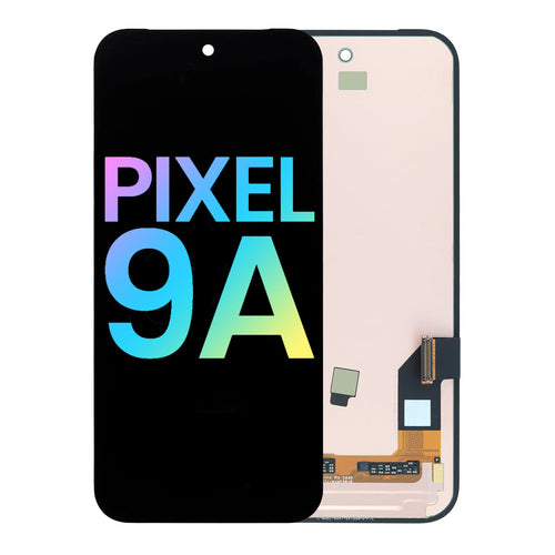 GEN OLED Assembly without Frame for Google Pixel 9a (Without Finger Print Sensor) - Black
