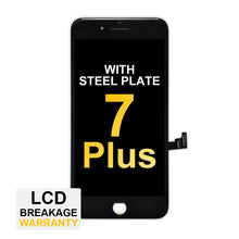 Load image into Gallery viewer, (MP+) LCD Assembly with Steel Plate for iPhone 7 Plus - Black