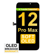 Load image into Gallery viewer, (MP+) Soft OLED Assembly for iPhone 12 Pro Max - Black