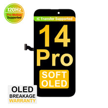 Load image into Gallery viewer, (MP+) Soft OLED Assembly for iPhone 14 Pro - Black (120 Hz)