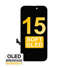 Load image into Gallery viewer, (MP+) Soft OLED Assembly for iPhone 15 - Black