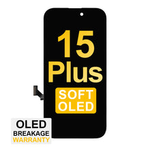 Load image into Gallery viewer, (MP+) Soft OLED Assembly for iPhone 15 Plus - Black
