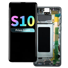 Load image into Gallery viewer, Refurbished OLED Assembly with Frame for Samsung Galaxy S10 - Prism Green