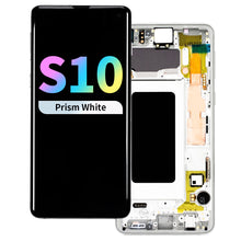 Load image into Gallery viewer, Refurbished OLED Assembly with Frame for Samsung Galaxy S10 - Prism White