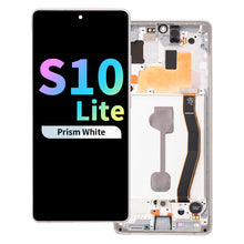 Load image into Gallery viewer, Refurbished OLED Assembly with Frame for Samsung Galaxy S10 Lite - Prism White