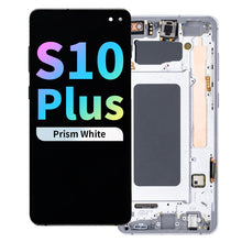 Load image into Gallery viewer, Refurbished OLED Assembly with Frame for Samsung Galaxy S10 Plus - Prism White