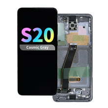 Load image into Gallery viewer, Refurbished OLED Assembly with Frame for Samsung Galaxy S20 - Cosmic Gray
