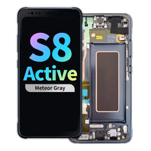 Load image into Gallery viewer, Refurbished OLED Assembly with Frame for Samsung Galaxy S8 Active - Meteor Gray