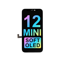 Load image into Gallery viewer, Refurbished Soft OLED Assembly for iPhone 12 Mini - Black
