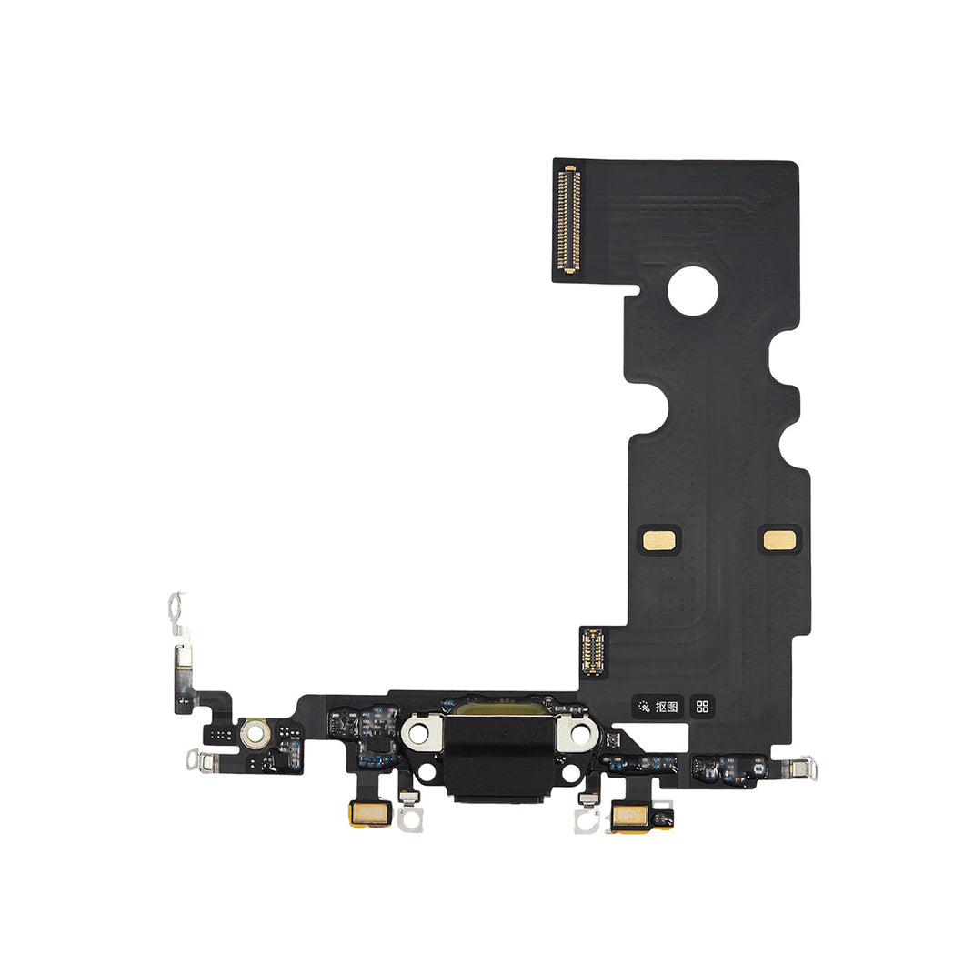 Premium Charging Port Flex Cable for iPhone SE (2020) - Black