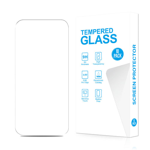 Tempered Glass for iPhone 16 Plus - Clear (10 Pack)