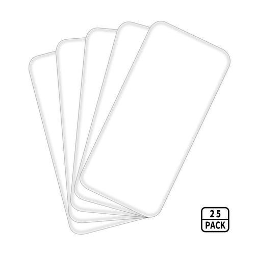 Tempered Glass for iPhone 16 Pro / 17 / 17 Pro - Clear (25 Pack)